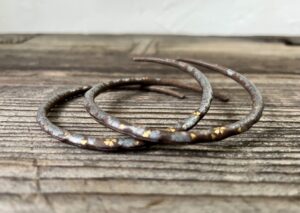 時代金銀象嵌釜鐶