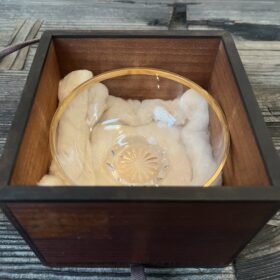 アンティークガラス茶碗