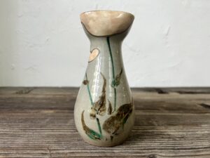 真葛香山作乾山写酒瓶
