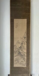 池大雅筆秋山簫寺