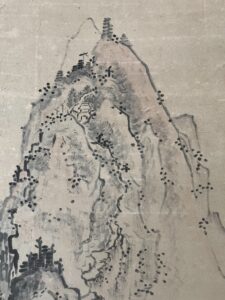 池大雅筆蜀桟道図