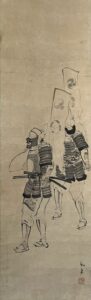 大原呑舟筆弦召図