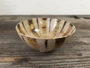 魯山人作麦わら手茶碗