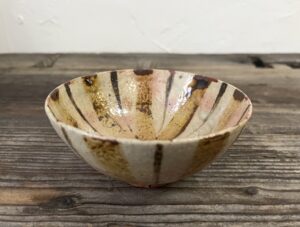 魯山人作麦わら手茶碗