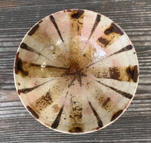 魯山人作麦わら手茶碗