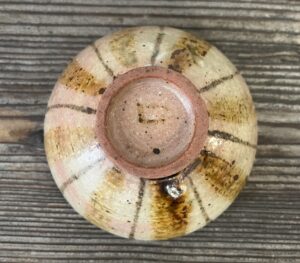 魯山人作麦わら手茶碗