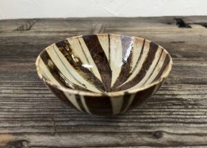 魯山人作麦わら手茶碗