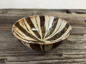 魯山人作麦わら手茶碗