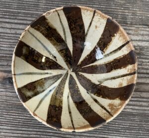 魯山人作麦わら手茶碗