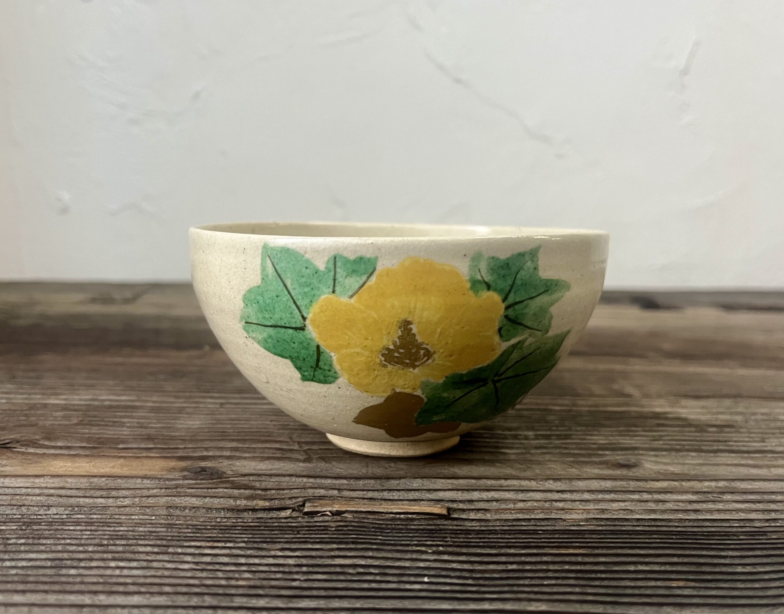 永樂得全芙蓉絵茶碗