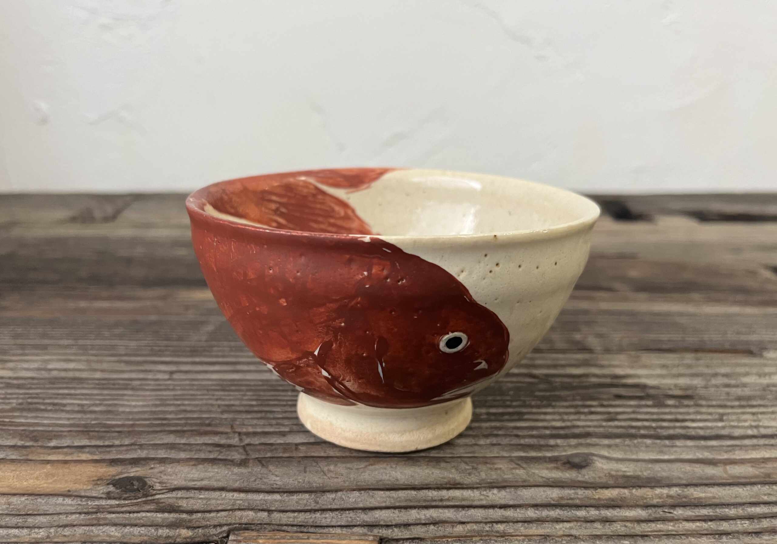 永樂和全作鯛の絵茶碗