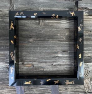 神戸雪汀天平模様炉縁