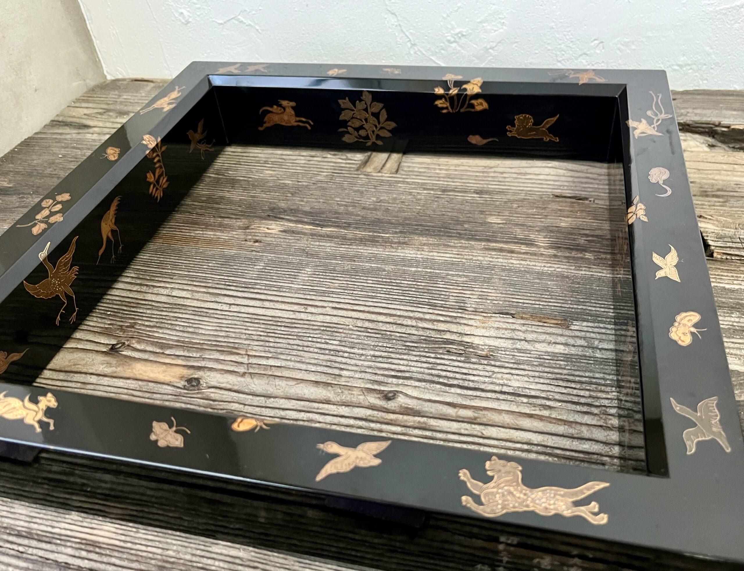 神戸雪汀天平模様炉縁