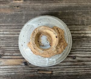 水谷川紫山作吉井勇歌茶碗