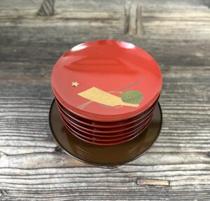 守屋松亭作絵変わり引杯