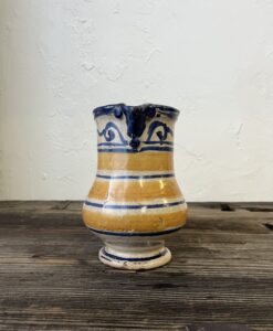 マジョリカ縞紋水差し