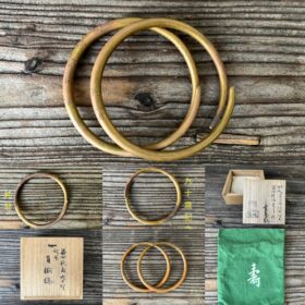 益田鈍翁九十歳記念真鍮鐶