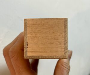 大谷尊由作茶杓 銘「沙那王」