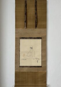 仰木魯堂筆観音像