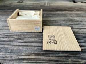 益田鈍翁九十歳記念真鍮鐶