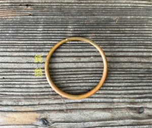 益田鈍翁九十歳記念真鍮鐶