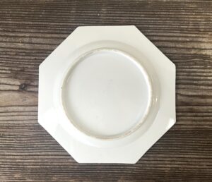 古伊万里白磁八角皿