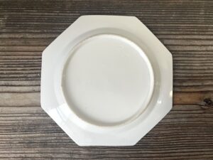 古伊万里白磁八角皿