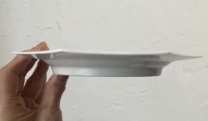 古伊万里白磁八角皿