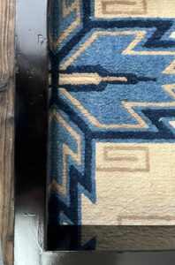 三代中村宗哲作　真塗炉縁