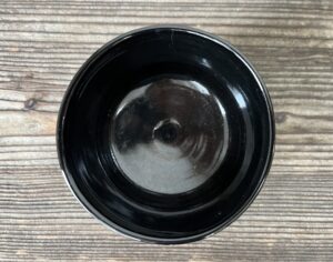 初代真葛香山作　梅之畫茶碗依乾山意