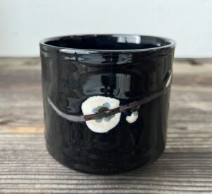 初代真葛香山作　梅之畫茶碗依乾山意