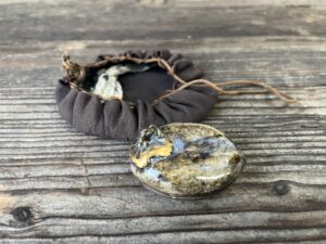 初代真葛香山作 干し柿香合