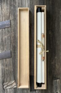 仰木魯堂筆　達磨像