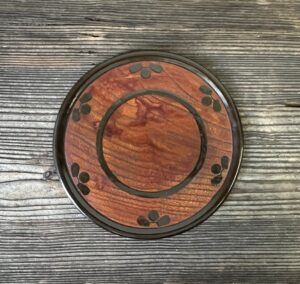 小鼓形菓子皿