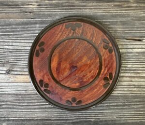 小鼓形菓子皿