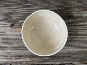 初代真葛香山作 雁之畫茶碗摹仁清意