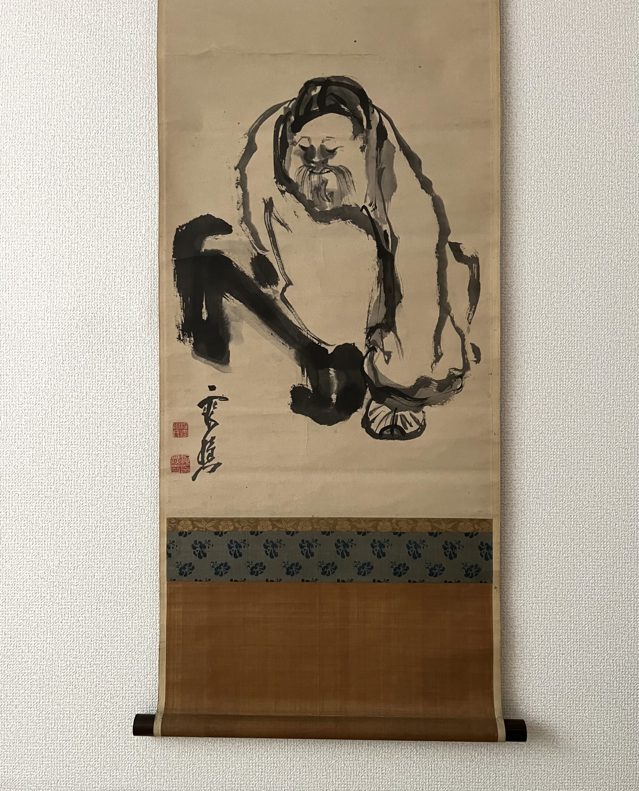 池大雅筆荘子胡蝶夢図