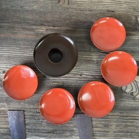 八代宗哲作引盃糸目盃台