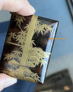 香包蒔絵香合