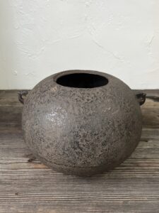 西村道弥作　宝珠釜