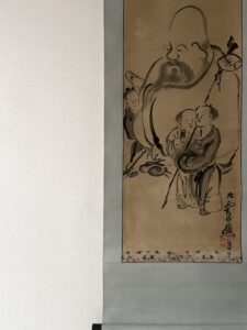池大雅筆 南極寿星図